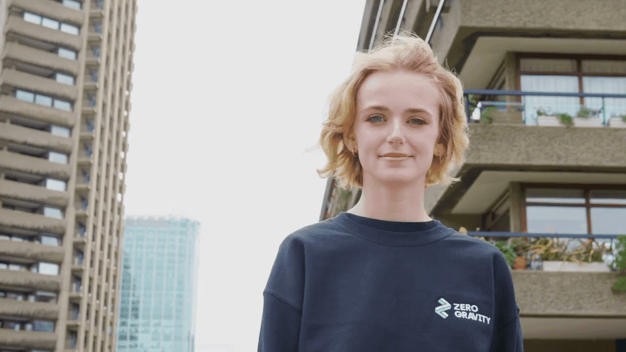 Students receiving mentoring and support through the Zero Gravity programme