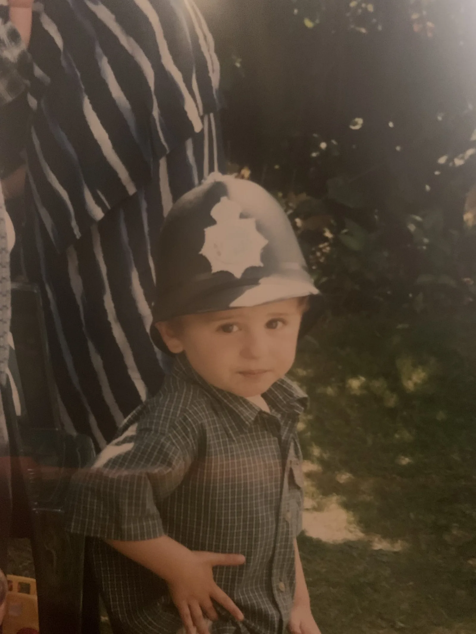 Joe as a child in Morley